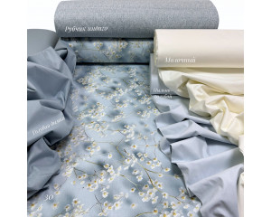 Ранфорс цветы 30