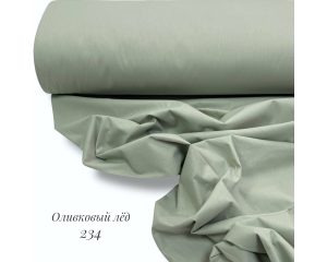 Ранфорс однотонный оливковый лёд 234