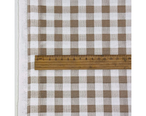 Ранфорс клетка бежевая стандарт