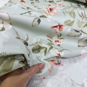 Ранфорс цветы 303