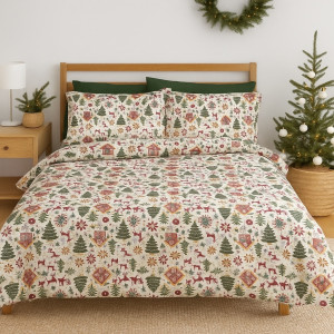 Ранфорс 5D новогодняя вышивка