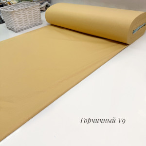 Ранфорс однотонный горчичный