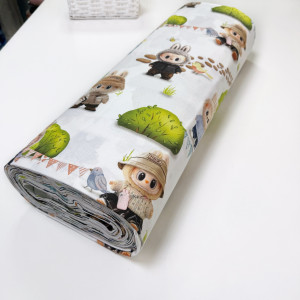 Ранфорс лабубу на белом