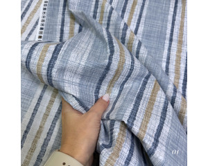 Ранфорс полоска текстурированная 01