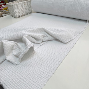 Ранфорс жатый белый