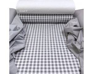 Ранфорс клетка серая стандарт