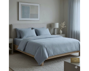 Ранфорс однотонный голубая дымка