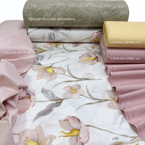 Ранфорс цветы 286