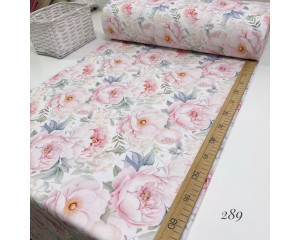 Ранфорс цветы 289