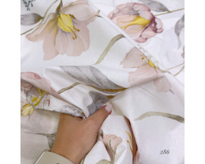 Ранфорс цветы 286