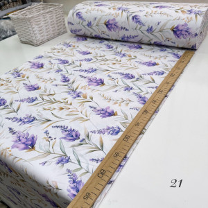 Ранфорс цветы 21