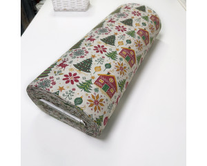 Ранфорс 5D новогодняя вышивка