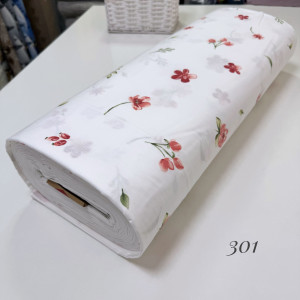 Ранфорс цветы 301