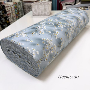 Ранфорс цветы 30