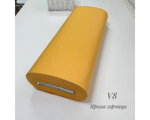 Ранфорс однотонный яркая горчица