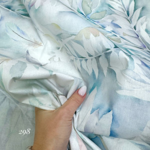 Ранфорс цветы 298