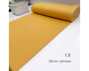 Ранфорс однотонный яркая горчица