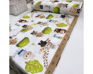 Ранфорс лабубу на белом