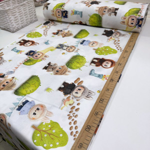 Ранфорс лабубу на белом