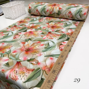 Ранфорс цветы 29