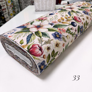 Ранфорс цветы 33