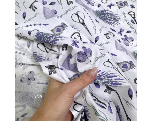 Ранфорс цветы 168