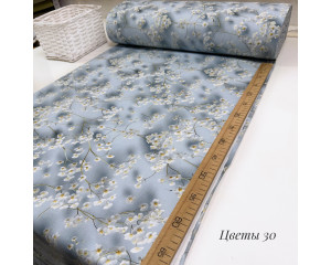 Ранфорс цветы 30