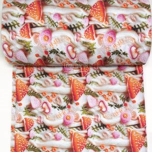 Ранфорс вязаные мухоморы