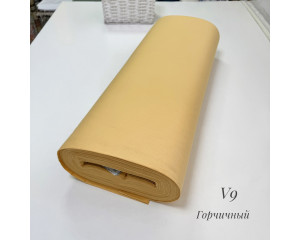 Ранфорс однотонный горчичный