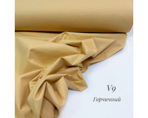 Ранфорс однотонный горчичный