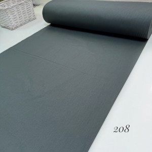 Ранфорс однотонный еловый дым 208