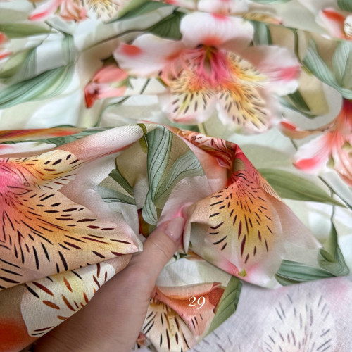 Ранфорс цветы 29