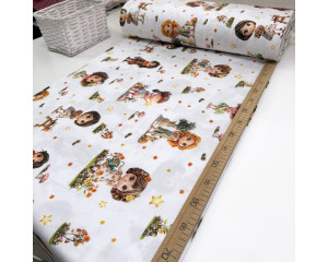 Ранфорс цветочные куколки