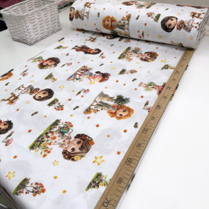 Ранфорс цветочные куколки