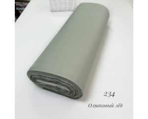 Ранфорс однотонный оливковый лёд 234