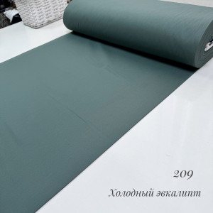 Ранфорс однотонный холодный эвкалипт 209