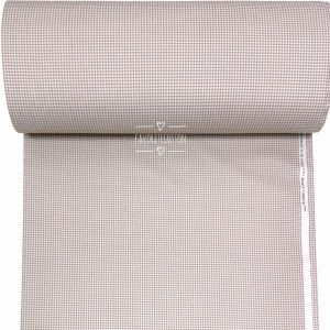 Ранфорс клеточка бежевая