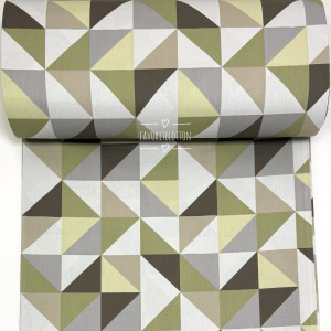 Ранфорс треугольники оливковые