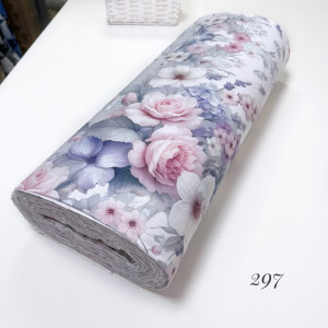 Ранфорс цветы 297