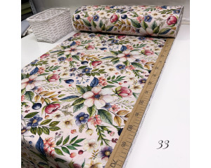 Ранфорс цветы 33