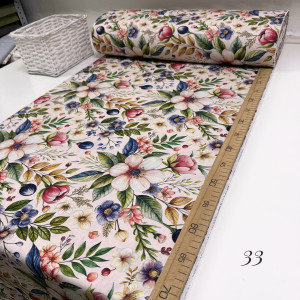 Ранфорс цветы 33