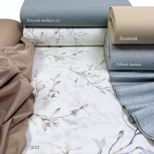 Ранфорс цветы 302