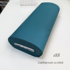 Ранфорс однотонный харборский голубой 188