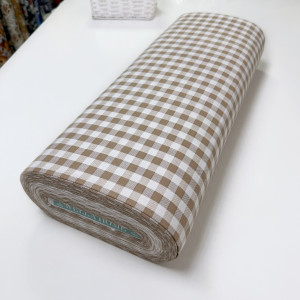 Ранфорс клетка бежевая стандарт