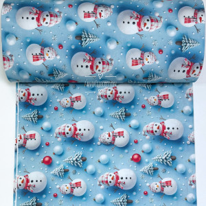 Ранфорс 5D снеговики