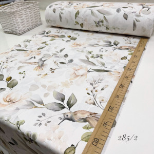 Ранфорс цветы 285/2