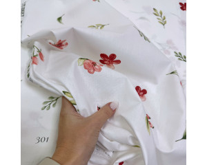 Ранфорс цветы 301