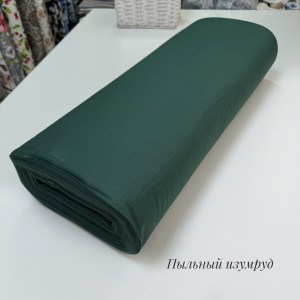 Ранфорс однотонный пыльный изумруд