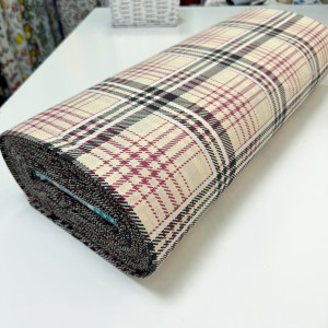 Ранфорс шотландка айвори