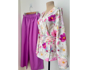 Ранфорс цветы 279